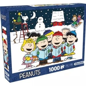 PEANUTS - 1000 Piece Glitter Snow Jigsaw Puzzle